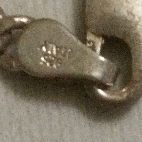 Turquoise pendant with silver Italian chain - Picture 3 of 4